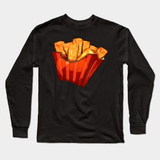 french fries Long Sleeve T-Shirt